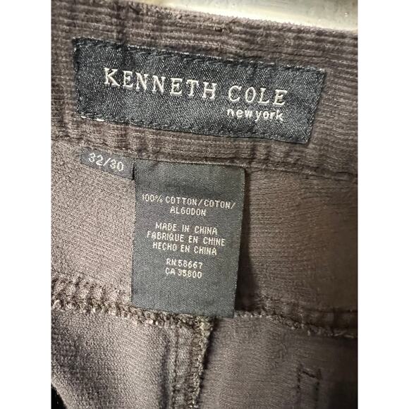 Kenneth Cole Corduroy Pants Brown 32/30 - Picture 2 of 4